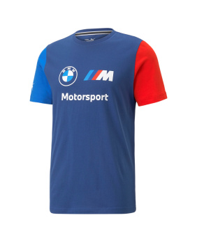 T-shirt BMW bleu-rouge