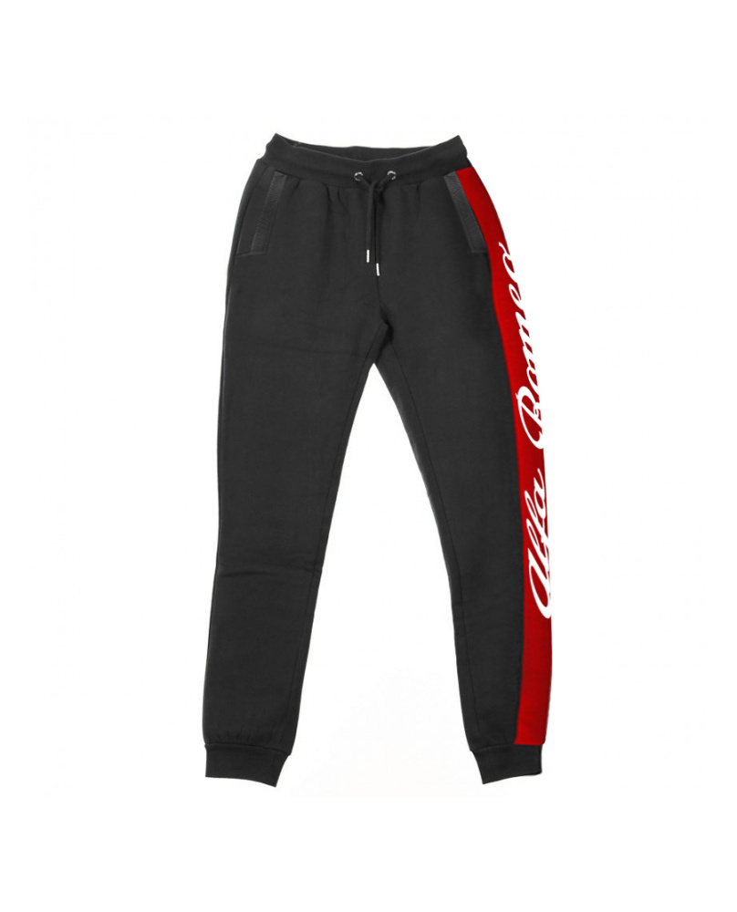 Pantalon de survêtement Alfa Romeo noir-rouge