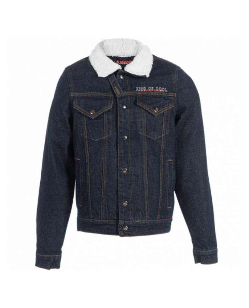 Veste en jean Steve Mcqueen bleu Jean