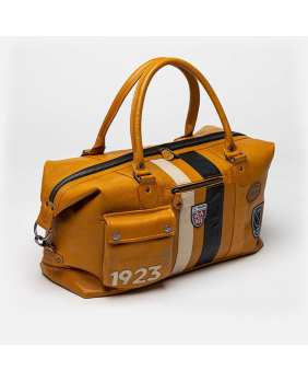 Sac cuir 24H LE MANS jaune