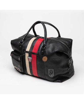 Sac cuir 24H LE MANS noir