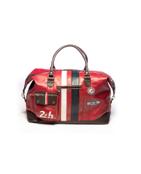 Sac Cuir 24h WE 72 rouge foncé