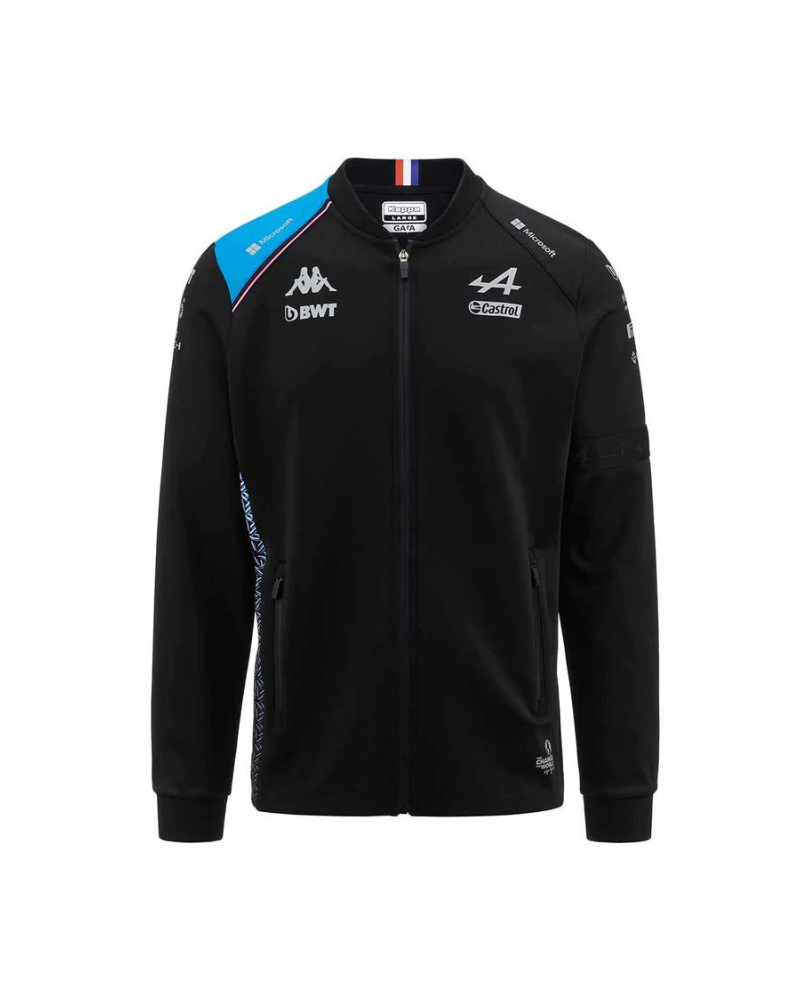 Veste official team Alpine noire-bleue
