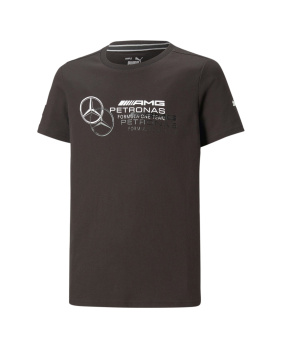T-shirt enfant Mercedes noir