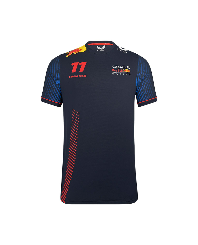 T-shirt édition team F1 Sergio Perez Red Bull marine