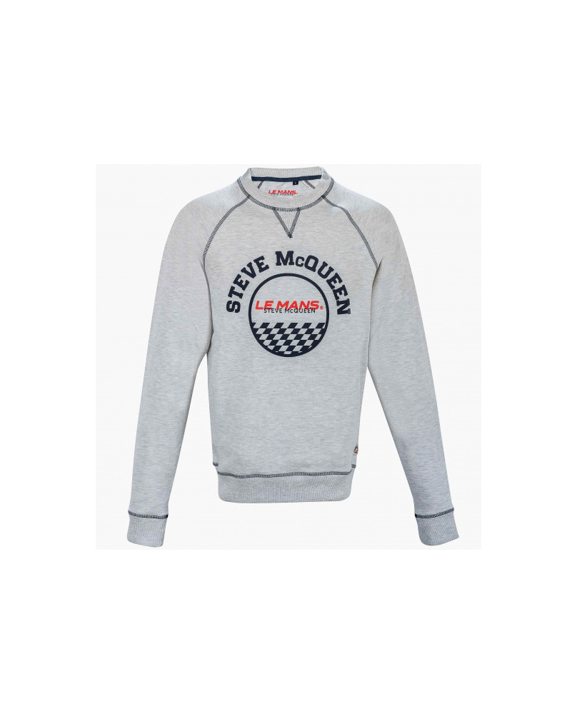 Sweat 24H Le Mans Varsity ecru