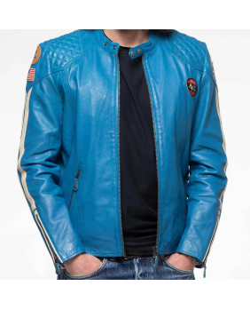 Blouson Cuir 24H Trophy Gitane