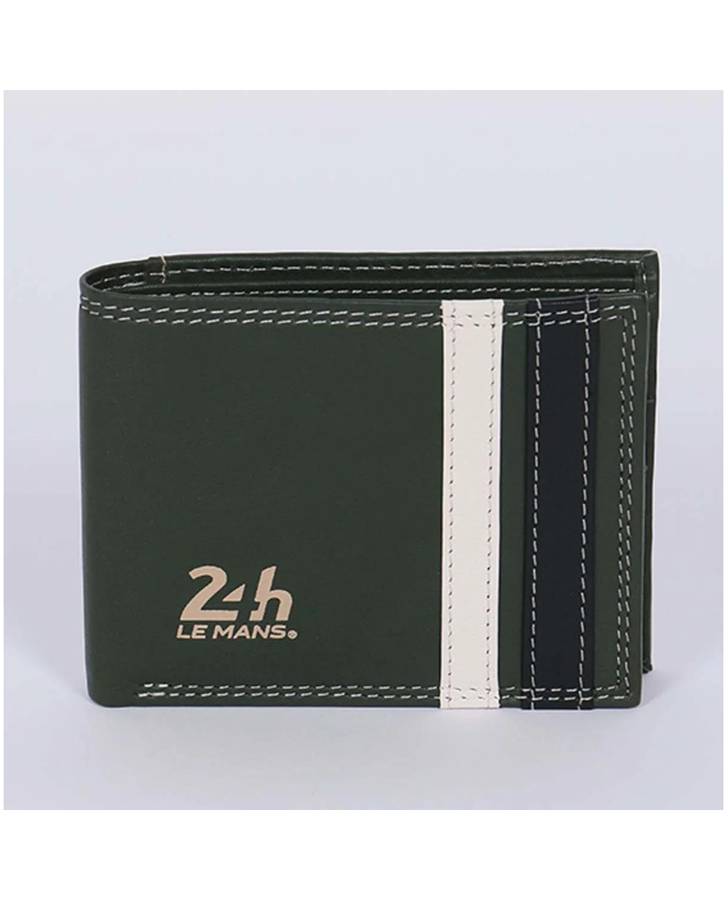 Porte feuille Cuir 24H Bignan Vert