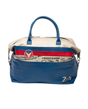 Sac cuir 24H Le Mans Michel Vaillant Blue 72H