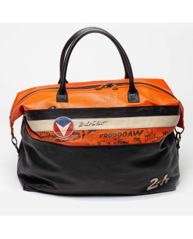 Sac cuir 24H Le Mans Michel Vaillant Noir 72H