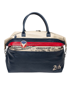 Sac cuir 24H Le Mans Michel Vaillant Royal Blue 72H