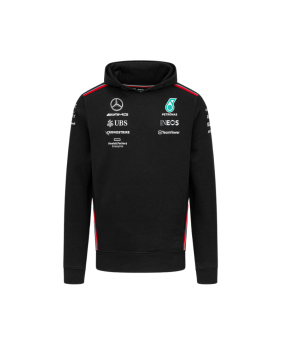 Sweat capuche team Mercedes noir