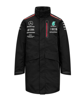 Veste de pluie Mercedes Petronas noir