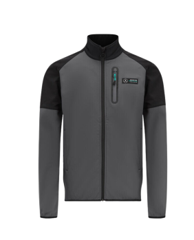 Softshell Mercedes Petronas gris-noir